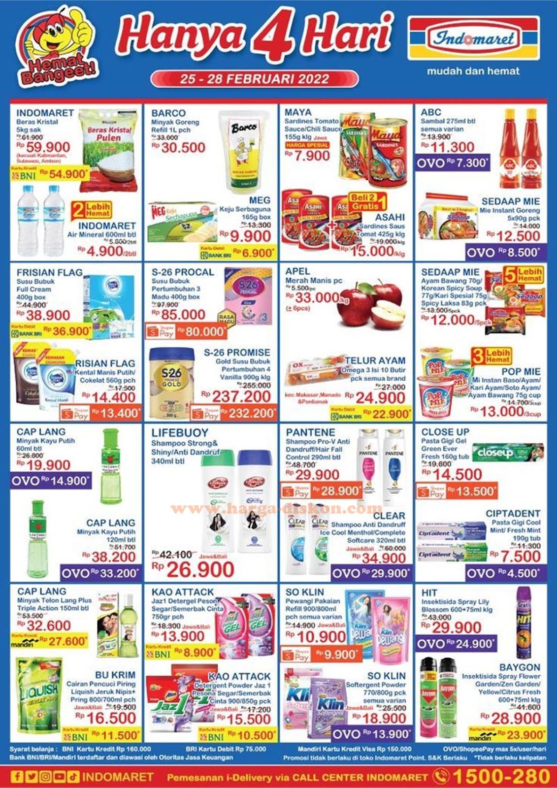 Promo INDOMARET Akhir Pekan Weekend Promo JSM 25 - 28 Februari 2022