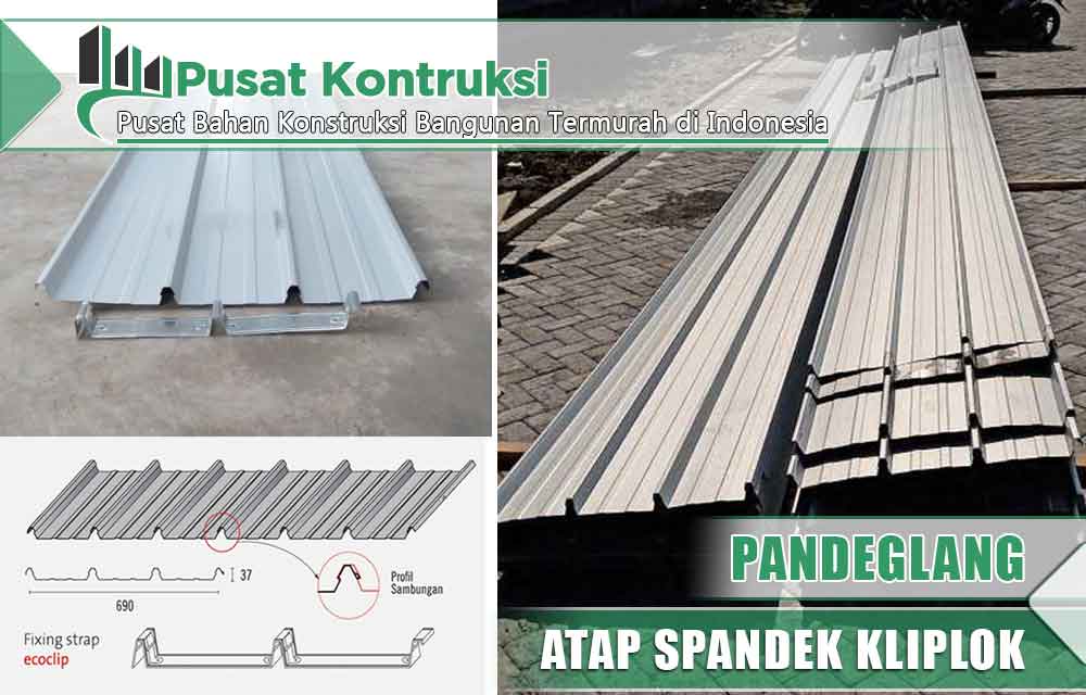 harga atap spandek kliplok Pandeglang