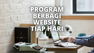 Program Berbagi Website Tiap Hari
