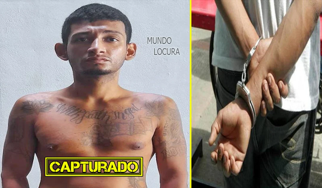 El Salvador: Capturan a pandillero de la 18R con porciones de marihuana, crack y cocaína en San Vicente