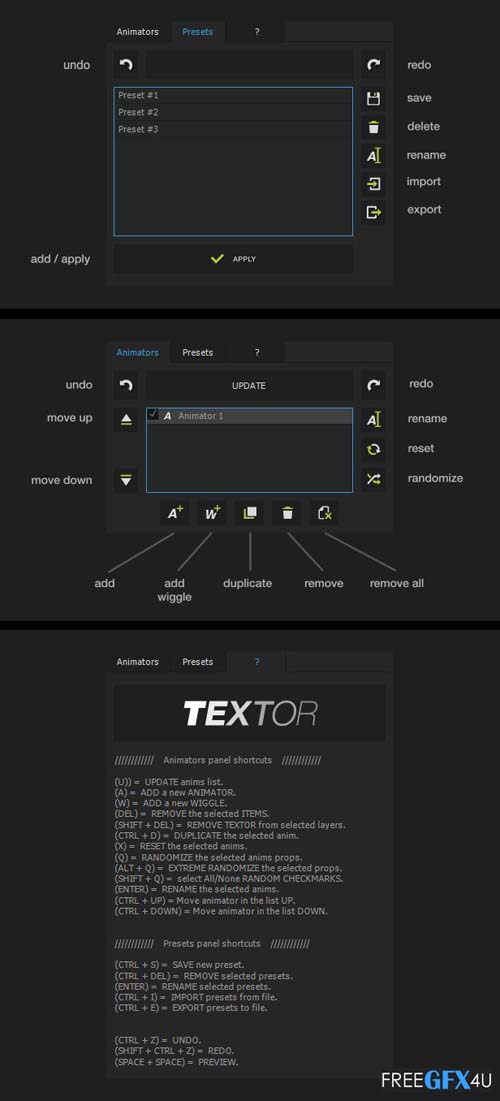 Textor 1.1 For After Effect