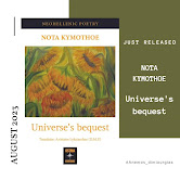 NOTA KYMOTHOE "UNIVERSE'S BEQUEST" NEOHELLENIC POETRY