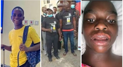 Sylvester Oromoni Death: Ijaw People Goes Spiritual In Front Of Dowen College With Schnapps & Hot Drinks