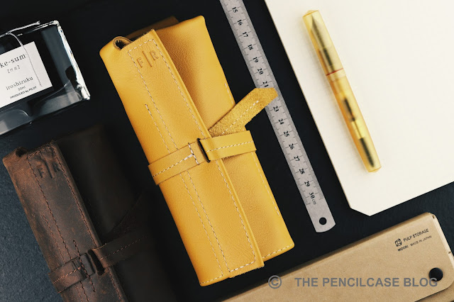 FRARA ROAD x STILOGRAFICA PEN ROLL MUSTARD