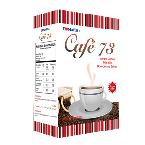 Edmark Cafe 73 - Instant Coffee mixture with Ganoderma