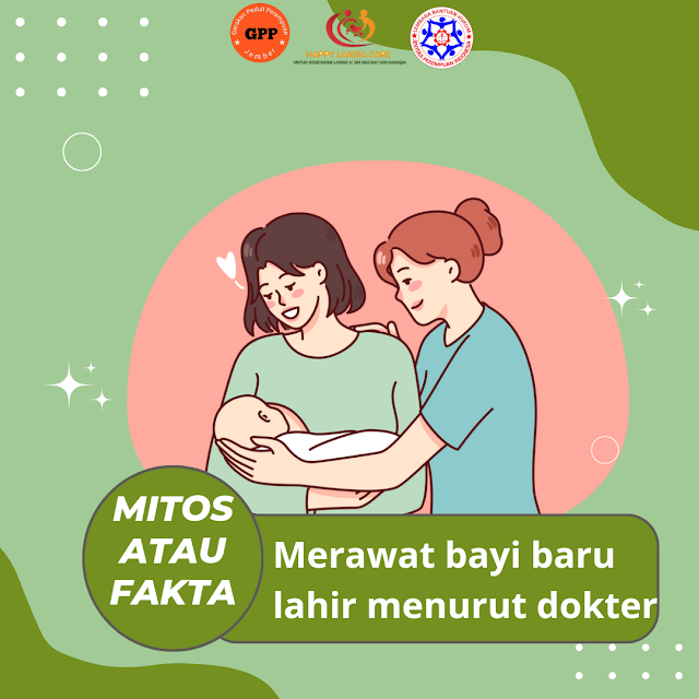 Mitos dan fakta merawat bayi baru lahir menurut dokter 
