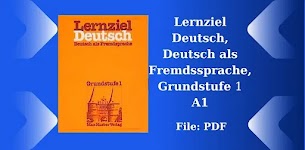 Free German Books: Lernziel Deutsch, Deutsch als Fremdssprache, Grundstufe 1 (PDF)