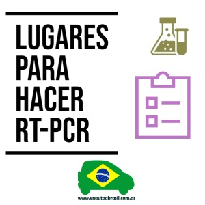 Enlace para ver lugares para hacer el PCR en Florianópolis y alrededores