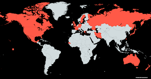 Movies on the World Map!