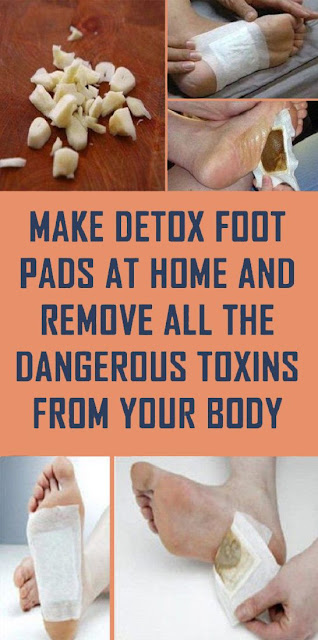 Homemade Foot Pads To Detox Your Body Overnight- How Can You make Them