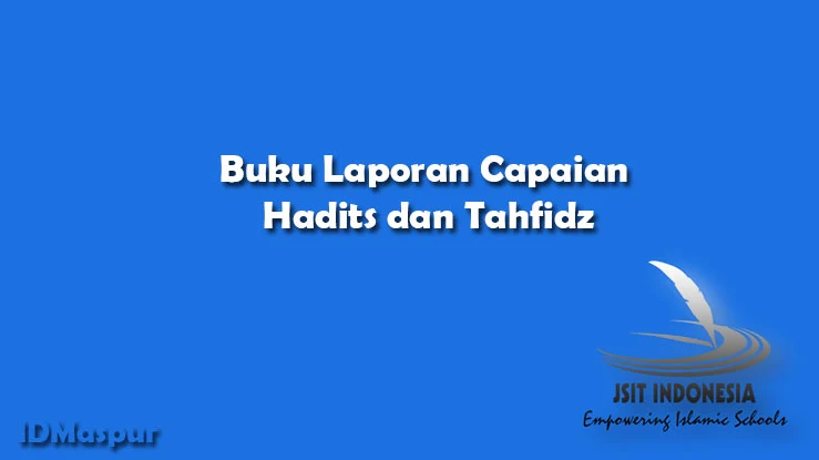 Kartu Hafalan Hadits Untuk Sekolah Islam Terpadu