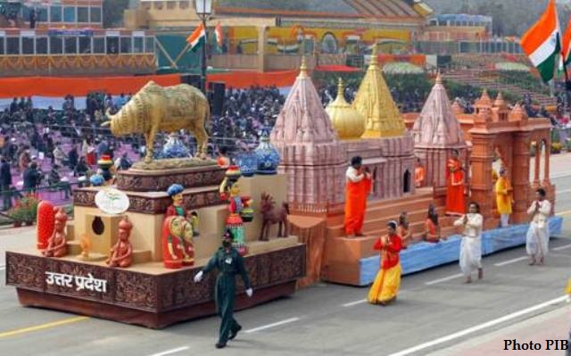 Republic Day parade 2022: Kashi Vishwanath Dham Based Tableau of UP won as  Best State Tableau Award