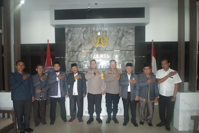 Kapolres Sergai Sambut Audiensi FKUB Kabupaten Serdang Bedagai