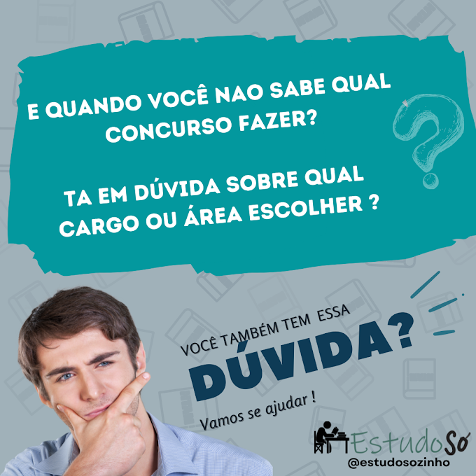 Qual concurso fazer ?