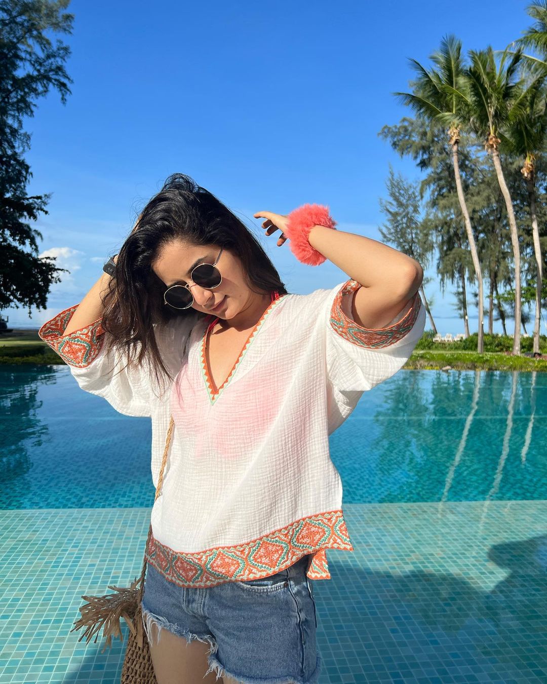 Actor and Model Ashika Rangnath in Thailand