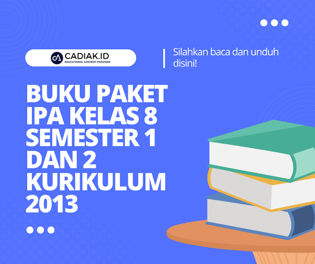 Buku Paket IPA Kelas 8 Semester 1 dan 2 Kurikulum 2013