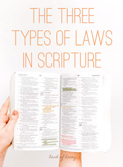 The Three Types of Laws in Scripture