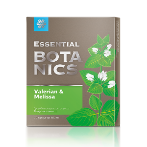 Thực phẩm bảo vệ sức khỏe Essential Botanics Valerian & Melissa