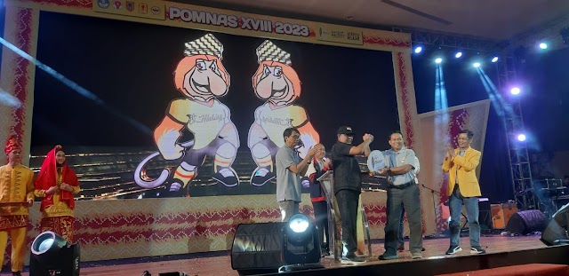 Gubernur Kalsel Sahbirin Noor Buka Grand Launching POMNAS Ke XVIII 2023 