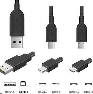 Kabel Micro USB dan USB Type-C