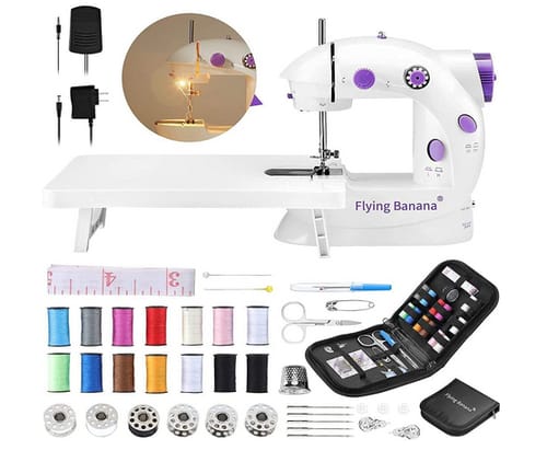 FLYING BANANA Lightweight Electric Portable Sewing Machine