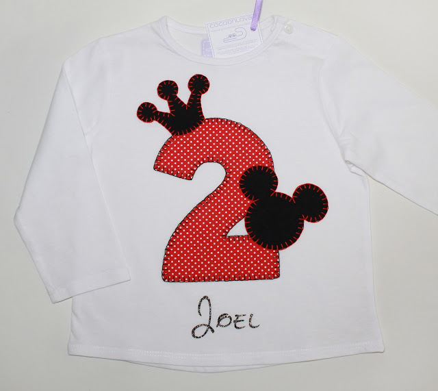 camiseta de cumpleaños Mickey Mouse