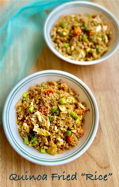 Quinoa Fried " Rice "