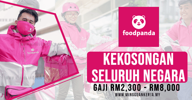 Pelbagai Jawatan Kosong Terkini Foodpanda Malaysia Sdn Bhd ~ Gaji RM2,300 - RM8,000. Khas kepada anda yang sedang mencari pekerjaan dan berminat untuk menjawat jawatan kosong terkini yang tertera pada halaman Mingguan Kerja.