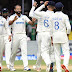Mominul and Shanto stabilize innings until lunch following Akash Deep's early wickets.