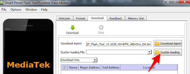 Flash Android MediaTek (MTK) Menggunakan SP Flash Tool
