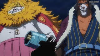 ワンピースアニメ 1010話 イヌアラシ ネコマムシ | ONE PIECE Episode 1010