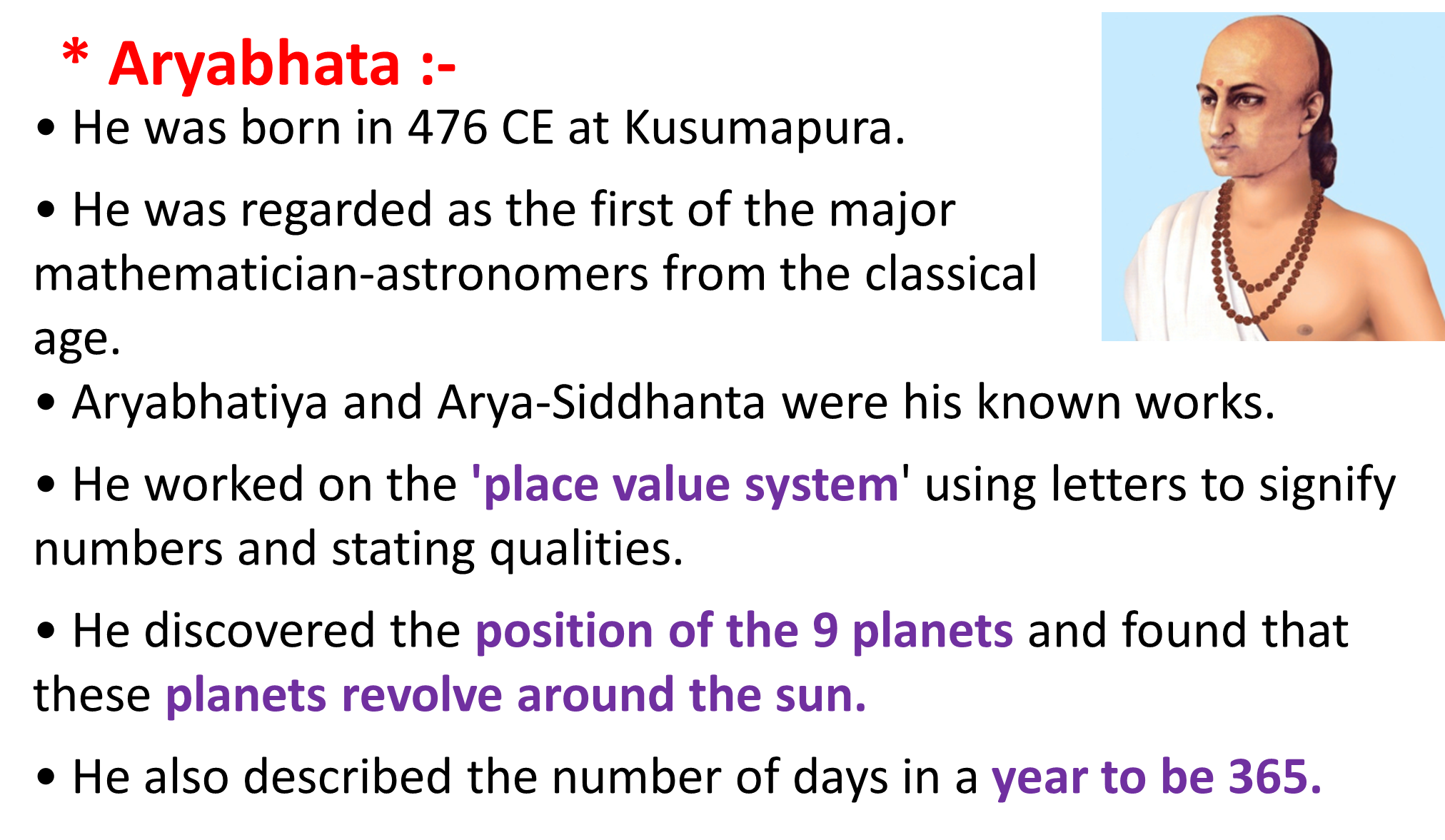 Greatest Indian mathematician and their contribution,