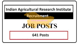 JOBS, indian agricultural research institute recruitment application form 2022, indian agricultural research institute recruitment apply online