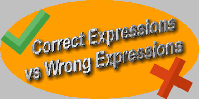 Correct & Wrong Expressions in Business Letter Writing