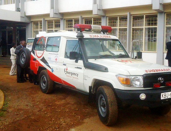 Kenya Red Cross Society (KRCS) on the spot