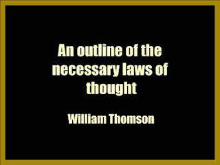 An outline of the necessary laws of thought