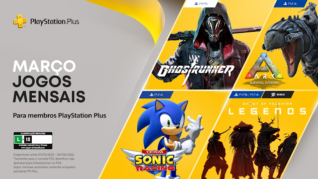 PlayStation Plus: confira os jogos mensais de fevereiro para PS5 e PS4 -  GameBlast
