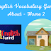 English Vocabulary Game About - Home 2