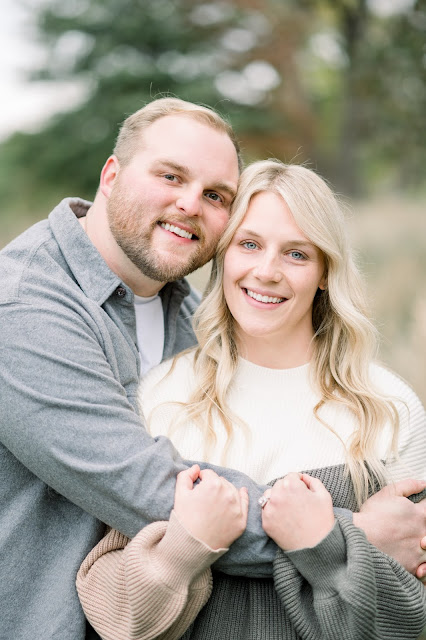 St. Louis Fall Forest Park Engagement Photos