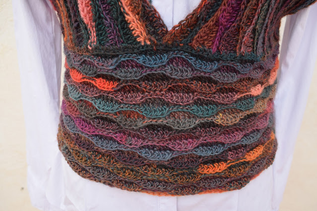 6 Crochet Imagen Hermoso chaleco de mujer a crochet y ganchillo Majove Crochet ganchillo ganchillo facil sencillo bareta paso a paso DIY