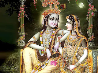श्रीराधा-कृष्ण मनोहर झाँकी