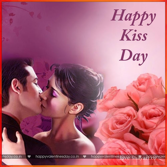 happy kiss day status	