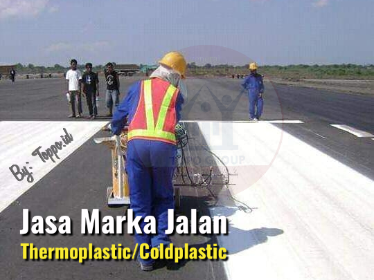 jasa marka jalan thermoplastic harga murah per m2