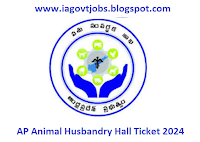 AP Animal Husbandry Hall Ticket 2024
