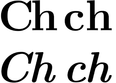 How to read the English digraph "ch"?