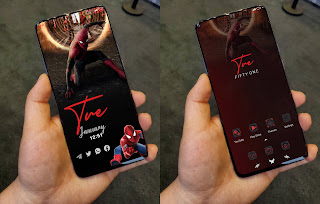 Spiderman NWH Theme for miui 12 & MIUI 12.5