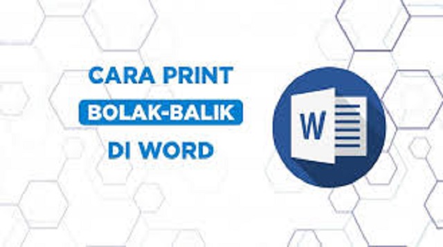 Cara Print Bolak Balik