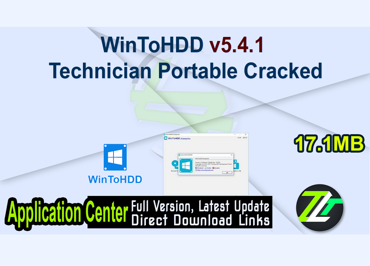 WinToHDD v5.4.1 Technician Portable Cracked