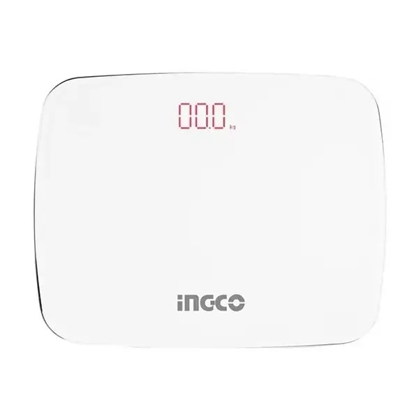ميزان منزلي لقياس الوزن من INGCO بنظام استشعار عالي الدقة