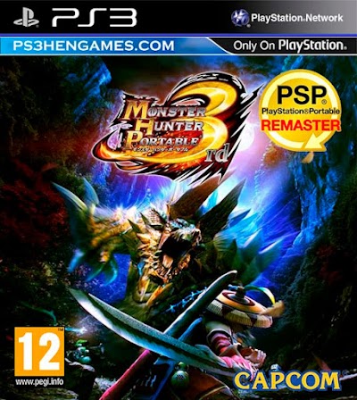 Monster Hunter Portable 3rd Remastered [PKG] [HEN/CFW] [ULJM05800] [PSP Remaster] PS3